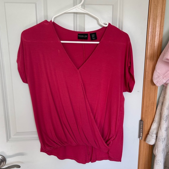 Rachel Zoe Fuchsia Wrap Blouse - Picture 1 of 3